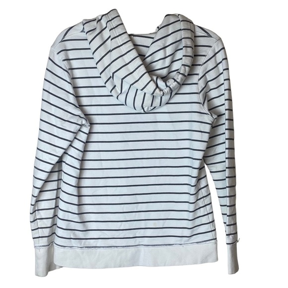 Disneyland Resort Pink White Striped Women’s M High End Hoodie - Picture 2 of 6